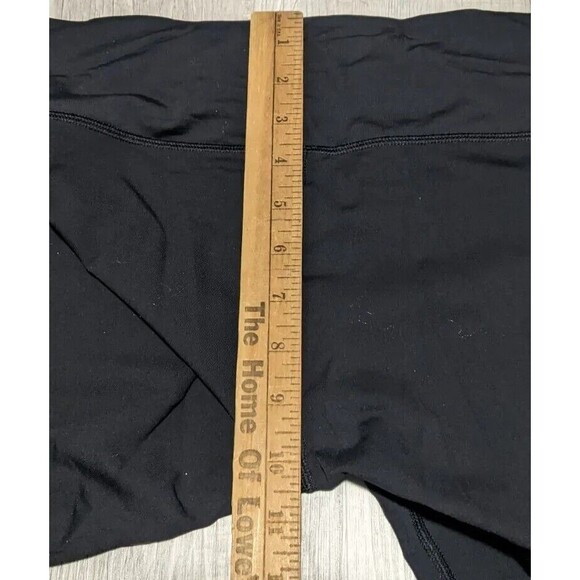 Lululemon Home Stretch Crop Black BLK Luxtreme 19" Women's Sz 6 LW6AEDS Leggings - Picture 7 of 9